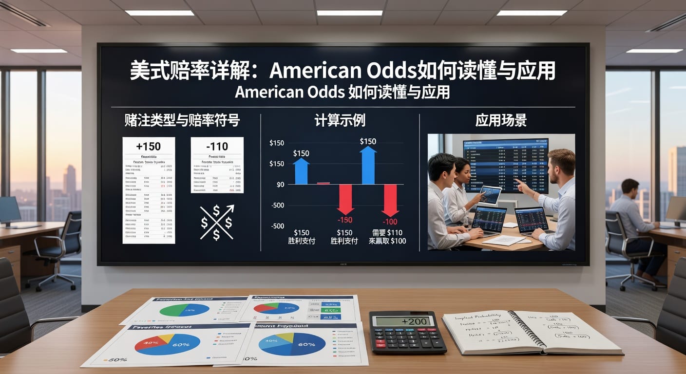 美式赔率 american odds：深度解析体育博彩核心玩法与策略