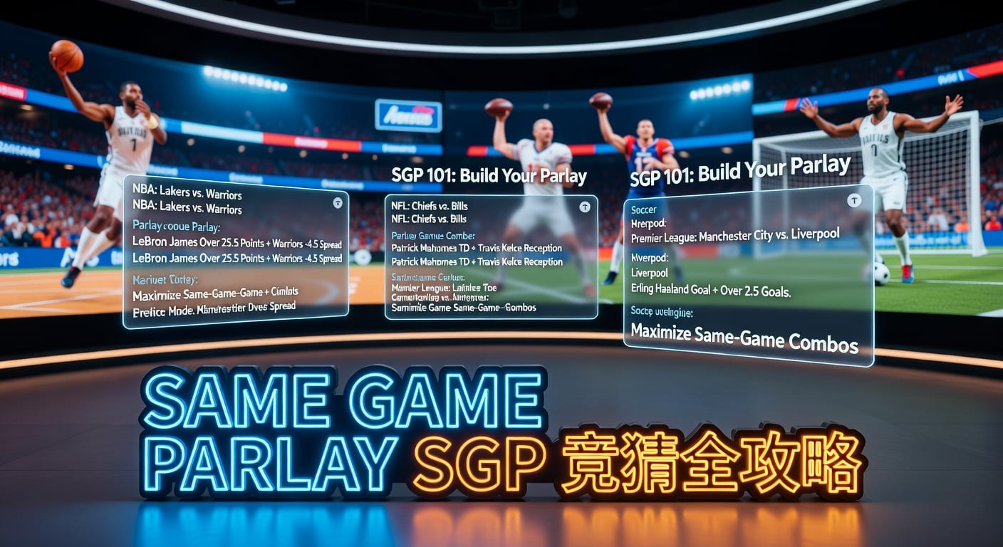Same Game Parlay (SGP) 深度解析：资深玩家的策略与技巧 (2026年)