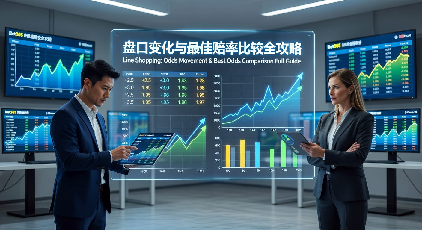 盘口升 盘口降 line movement：盘口变化与投注判断