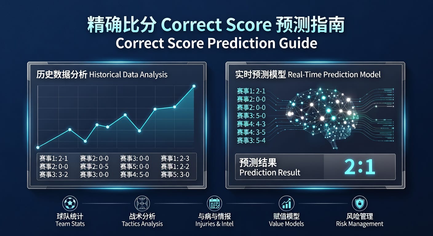 精确比分 correct score：2026年世界杯投注组合思路
