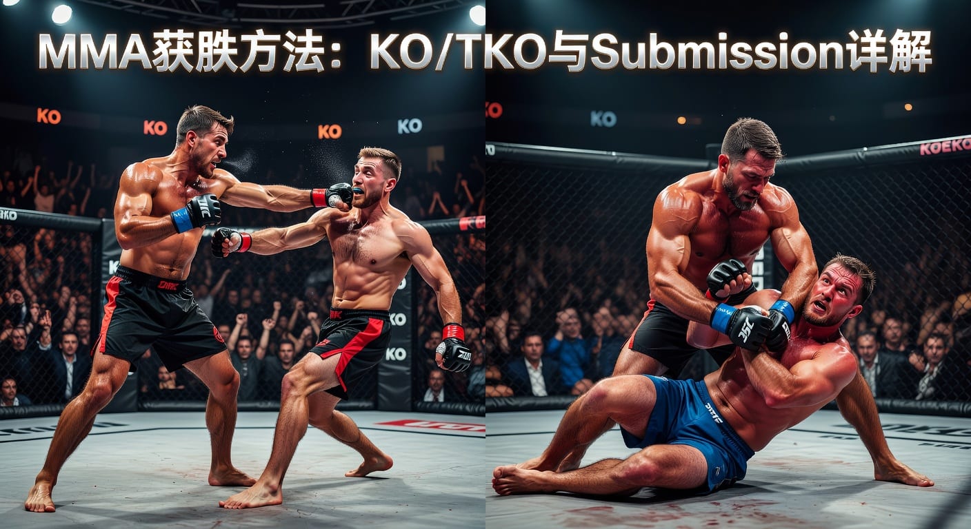 MMA方法 KO/TKO Submission 2026年实战解读